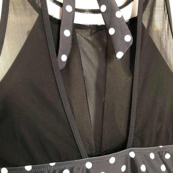 AMAZON - NW0T - L Sz M 1-Piece Tummy Control Halter Swimdress/.Figure Flattering - Picture 7 of 16